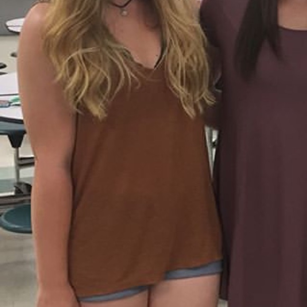 Spaghetti strap tank top
